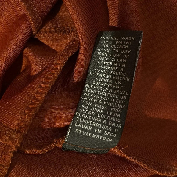 Suzy shier peplum  sleeveless blouse Sz M - Picture 9 of 10